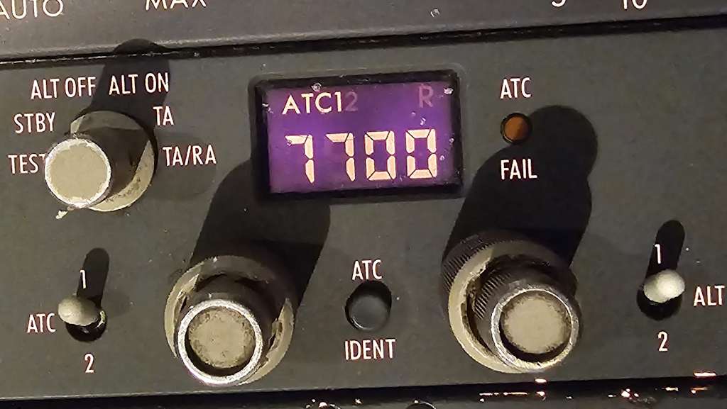 Squawk Codes and Transponder 7700 Distress code