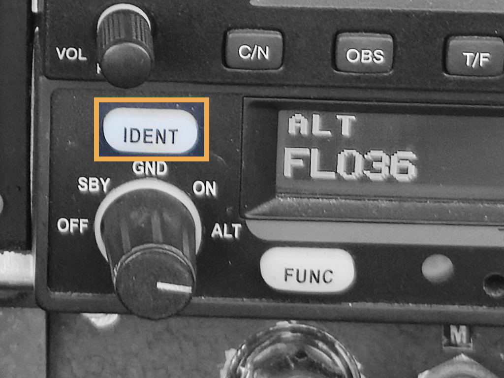 Squawk IDENT Transponder
